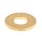 Prime-Line Flat Washer, For Screw Size #8 , Brass Brass Finish, 100 PK 9079628 - alternate 1